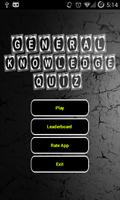 General Knowledge Quiz poster