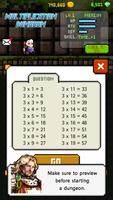 Multiplication Dungeon: 19 tab स्क्रीनशॉट 1