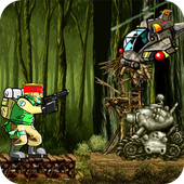 Terrorist Hunter: Metal Rambo Soldier Slugs icône
