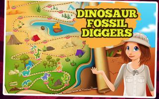 Dinosaur Fossil Diggers Affiche