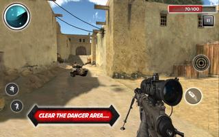 Real Commando Strike War Zone capture d'écran 3