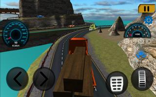 Cargo Transporter Truck - Drive Off Load Simulator ảnh chụp màn hình 3