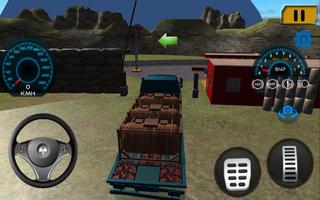 Poster Cargo Transporter Truck - Drive Off Load Simulator