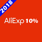 آیکون‌ Alixpress 10% Discount