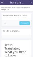 Tetun Translator poster