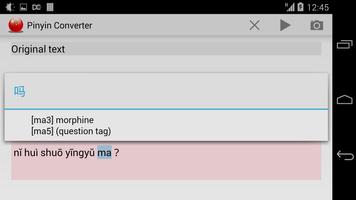 Pinyin Converter screenshot 1