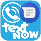 Calls TextNow & Free text tips ikona