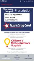 Texas Drug Card Affiche