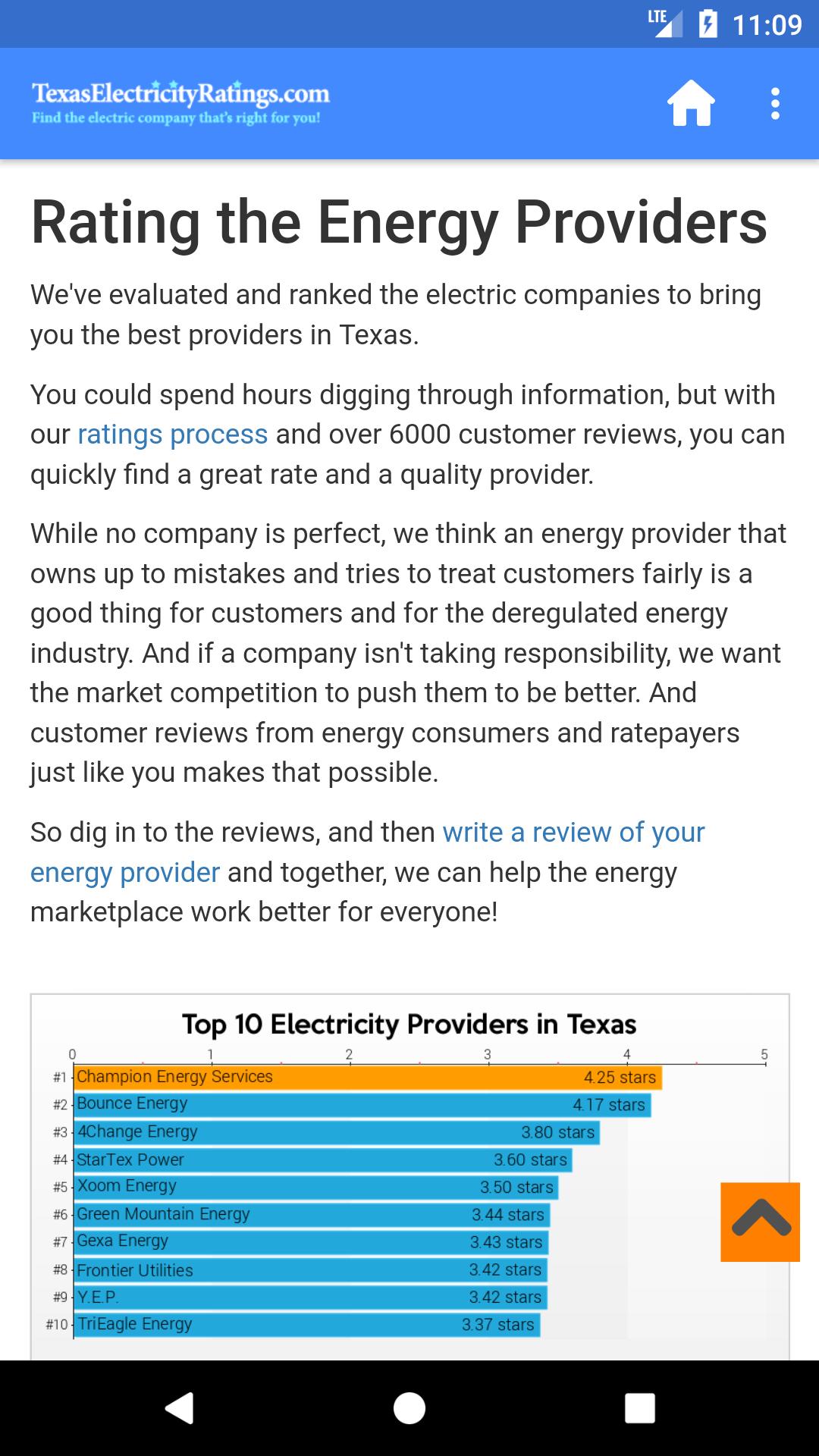 Texas Electricity Ratings for Android - APK Download