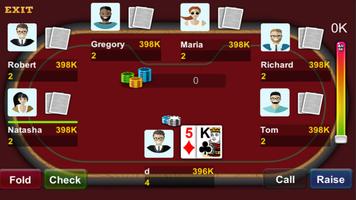Texas Poker holdem Multiplayer capture d'écran 1