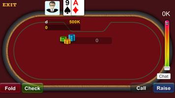 Texas Poker holdem Multiplayer capture d'écran 2