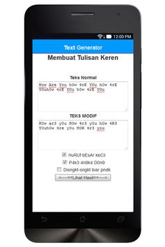 Text Generator screenshot 1