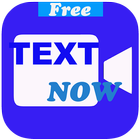 Icona Free video call texing text now tips