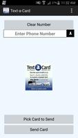 Text-a-card 포스터