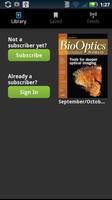 BioOptics World Magazine Affiche