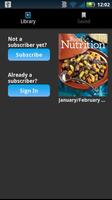 Food & Nutrition Magazine captura de pantalla 1