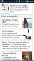 Industrial Hygiene News capture d'écran 1