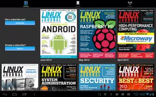 Linux Journal captura de pantalla 4