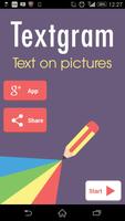Textgram - Text on Pics Affiche
