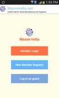 WeaveIndia Textile Portal plakat