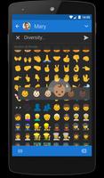 3 Schermata Textra Emoji - Android Blob Style