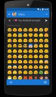2 Schermata Textra Emoji - Android Blob Style
