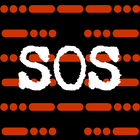 Text SOS Alert icône