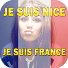 I AM NICE - I support france icône