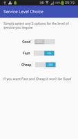 Service Level Chooser स्क्रीनशॉट 1