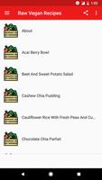 Raw Vegan Recipes imagem de tela 1