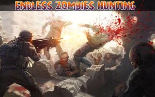 Poster Zombie apocalisse frontiera