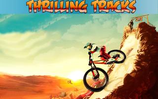 Poster Bmx downhill moto bike racing