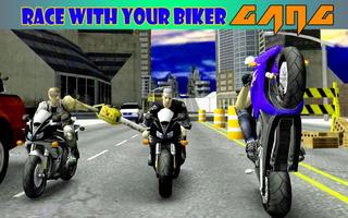Death Bike Motorcycle Rider syot layar 3