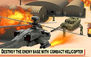 Helicóptero arma shooter 3d imagem de tela 3
