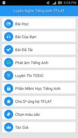 Luyen Nghe Tieng Anh VOA TFLAT الملصق