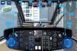Вертолет Flight Simulator 3D скриншот 3