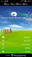 Reliance Greens Marathon โปสเตอร์