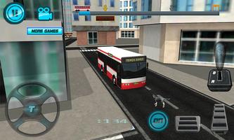 برنامه‌نما مدرن 3D درایور سیم اتوبوس عکس از صفحه