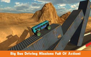 Monster Trucks X Mega Bus Race Affiche