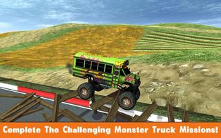 Monster Trucks X Mega Bus Race capture d'écran 2