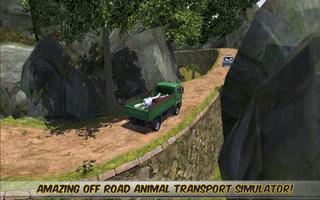 Off Road 4x4 Animal Transport Ekran Görüntüsü 1