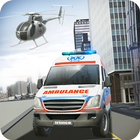 Ambulance & Helicopter SIM 2 ícone