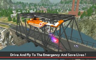 Ambulance & Helicopter SIM 2 ảnh chụp màn hình 3