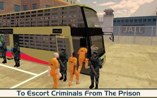 Criminals Transport Police Bus capture d'écran 1