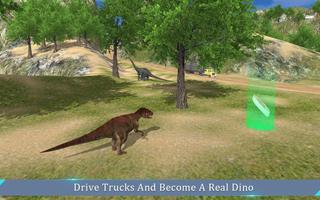 Angry Dinosaur Zoo Transport 2 capture d'écran 1