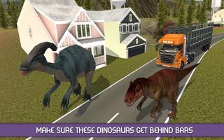 Dinosaur Angry Zoo Transport capture d'écran 3