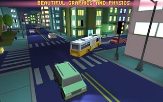 Bus Simulator City Craft captura de pantalla 3