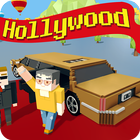 Blocky Limo: Hollywood Driver icône