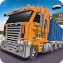 Blocky Truck Urban Transport APK