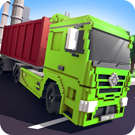 Blockige Truck Simulator